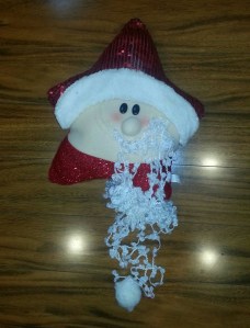 hot glue santa